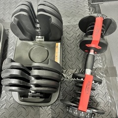 可変式ダンベル　24kg 2個セット　筋トレの画像