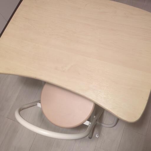 折りたたみ机と椅子のセット