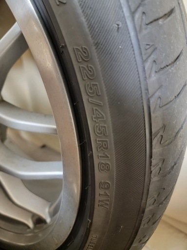 BBS　10万円▶8万円?〈鍛造　超軽量〉BBS RG 18インチ 4本 タイヤホイールセット　マークX クラウン 