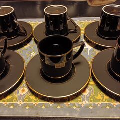山加のコーヒーカップ6客の画像