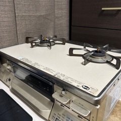 リンナイ　プロパン用　グリル付きガステーブル　ガスコンロ