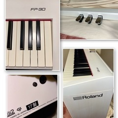 値下げ中◾️電子ピアノ88鍵 Roland FP-30 ローランドの画像