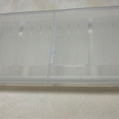 ニトリ　ベッド下収納ケース(キャスター付)