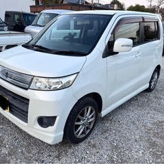 ‼️🅾️ SUZUKI WAGON R STINGRAY H21年車⭕️ETC⭕️ターボ⭕️BLUETOOTh オーディオ⭕️ナビ／テレビ⭕️の画像