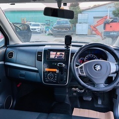 ‼️🅾️ SUZUKI WAGON R STINGRAY H21年車⭕️ETC⭕️ターボ⭕️BLUETOOTh オーディオ⭕️ナビ／テレビ⭕️の画像