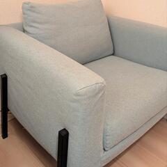 【美品】IKEA Koarp 1人掛けソファの画像
