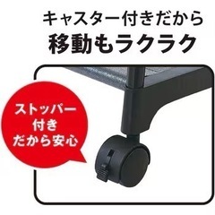 カジュアル2段ハンガーラックの画像