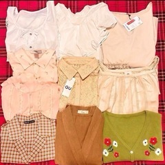 春夏に使える極美品状態のトップスやブラウス10点セット♪