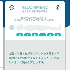 パラマウントベッド　アクティブスリープ　セミダブルの画像