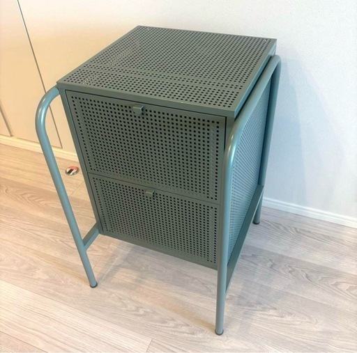 【IKEA】NIKKEBY/ニッケビー チェスト（引き出し×2） 46x70 cm