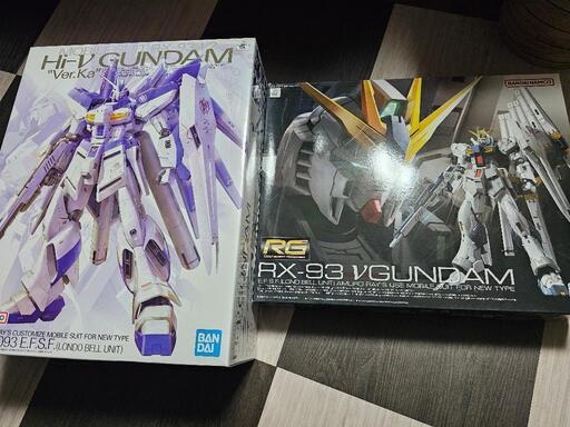 ガンプラまとめ売り Hi-νガンダム νガンダム