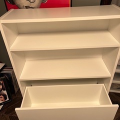 イケア　棚　ビリー　引き出し付きの画像