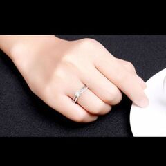 j→→→m43-3/ダイヤモンドＣＺブリリアントエックスデザインリングRDXの画像