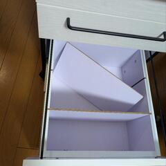 完売美品パソコンデスク下棚の画像
