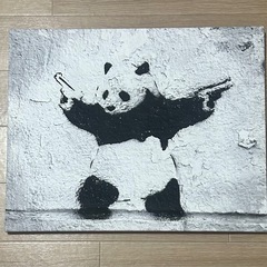 1週間限定掲載 稲時雨 banksy バンクシー ポスター パン...