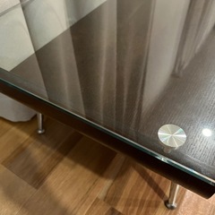 (これ以上は下げません)ガラステーブル　の画像