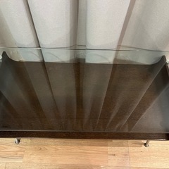 (これ以上は下げません)ガラステーブル　の画像