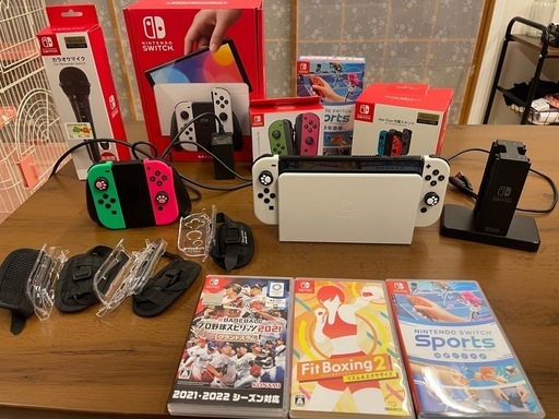 （取引中）\n有機EL Switch本体付属品➕ソフト3本