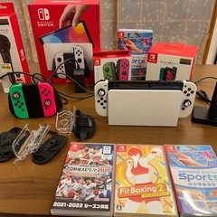 （取引中）
有機EL Switch本体付属品➕ソフト3本