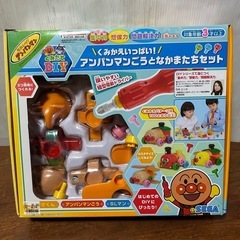 ①　知育玩具　アンパンマンごうとなかまたちセット　DIY 集中力　想像力　問題解決力の画像