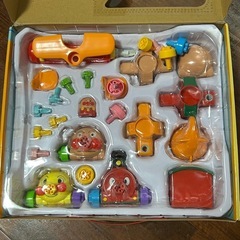 ①　知育玩具　アンパンマンごうとなかまたちセット　DIY 集中力...