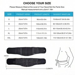 新品　腰サポートベルト 腰ブレース の画像