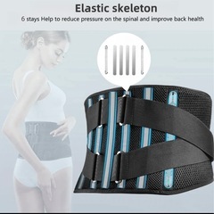 新品　腰サポートベルト 腰ブレース の画像