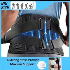 新品　腰サポートベルト 腰ブレース の画像