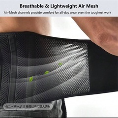 新品　腰サポートベルト 腰ブレース の画像