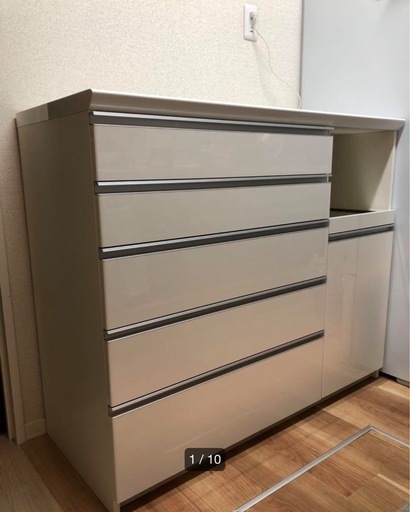 パモウナ　キッチンカウンター幅120 高さ101