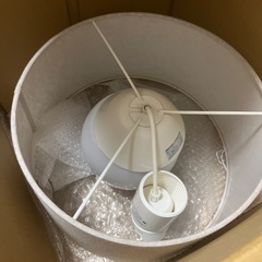 無印良品 麻シェードペンダントライトの画像
