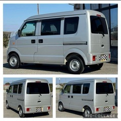 ⭐️車検2年付‼️軽箱 オートマ 4WD‼️SUZUKI エブリィバン PC ⭐️の画像