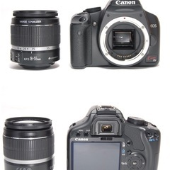 極美品 箱付き スマホ転送OK Canon Kiss X2 ダブルレンズキットの画像