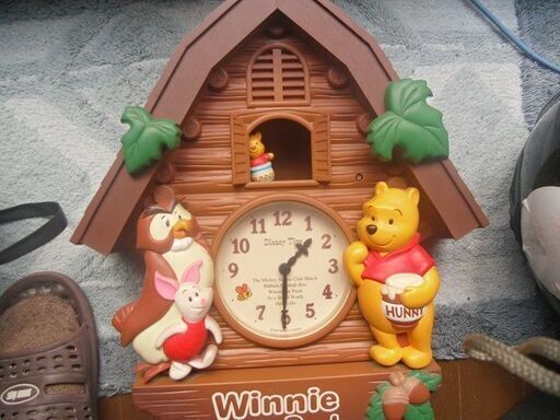 ディズニー くまのプーさん 振り子時計 壁掛け時計 (ちぐまやなー