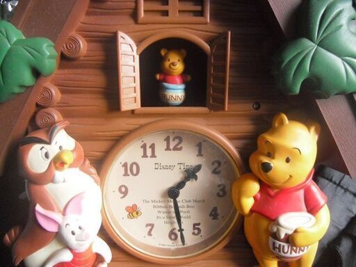 ディズニー くまのプーさん 振り子時計 壁掛け時計 (ちぐまやなー