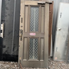中古アルミドア枠無しの画像