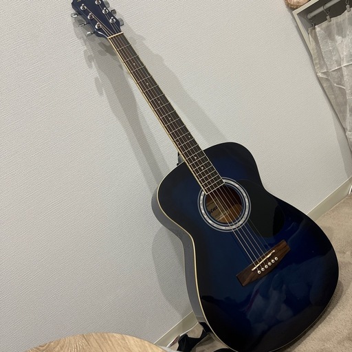 青　アコースティックギター