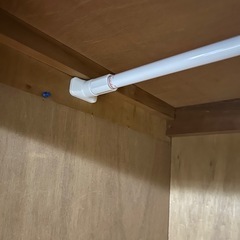 平安伸銅工業　押入用つっぱり棒&支え棒セットの画像