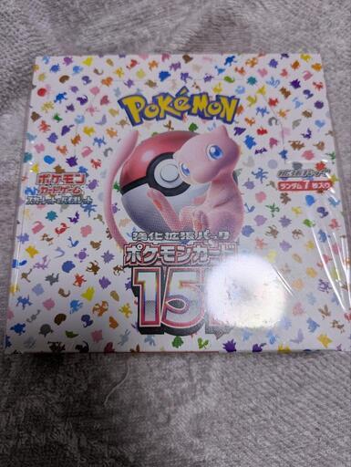 ★シュリンク未開封★ポケモンカード151BOX