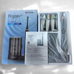 ✩【未使用】日本直販　PrazerⅡ 音波振動歯ブラシ UV除菌ケース付き　♦最終値下げ♦の画像