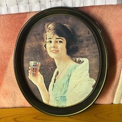 非売品！！鉄製！コカコーラおぼん！！