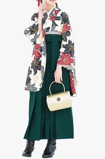 このセットだけですぐ着れる★式典やイベントなどに。。袴フルセット　Sサイズ