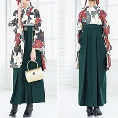 このセットだけですぐ着れる★式典やイベントなどに。。袴フルセット　Sサイズの画像