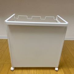 山崎実業(Yamazaki) 目隠し分別ダストワゴン