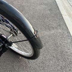 折りたたみ自転車の画像