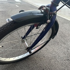 折りたたみ自転車の画像