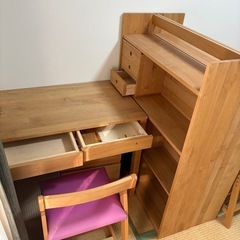 子ども学習机2セットの画像