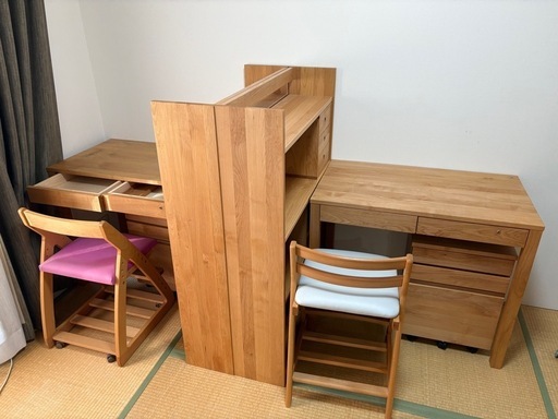 子ども学習机2セット