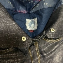 美品⭐︎ スノボーウェア　パンツ　デニム柄の画像