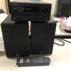 【松本市引き取り限定】DENONミニコンポ（CD RECEIVE...